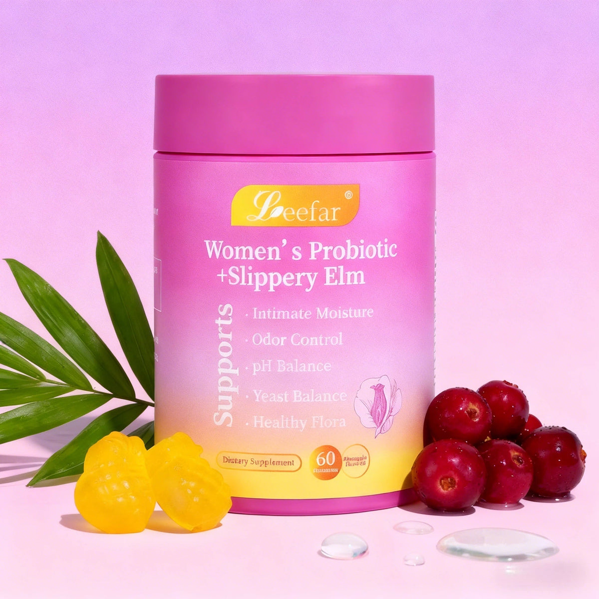 PH Balance Probiotic Gummies for Women | Support Intimate Wellness.