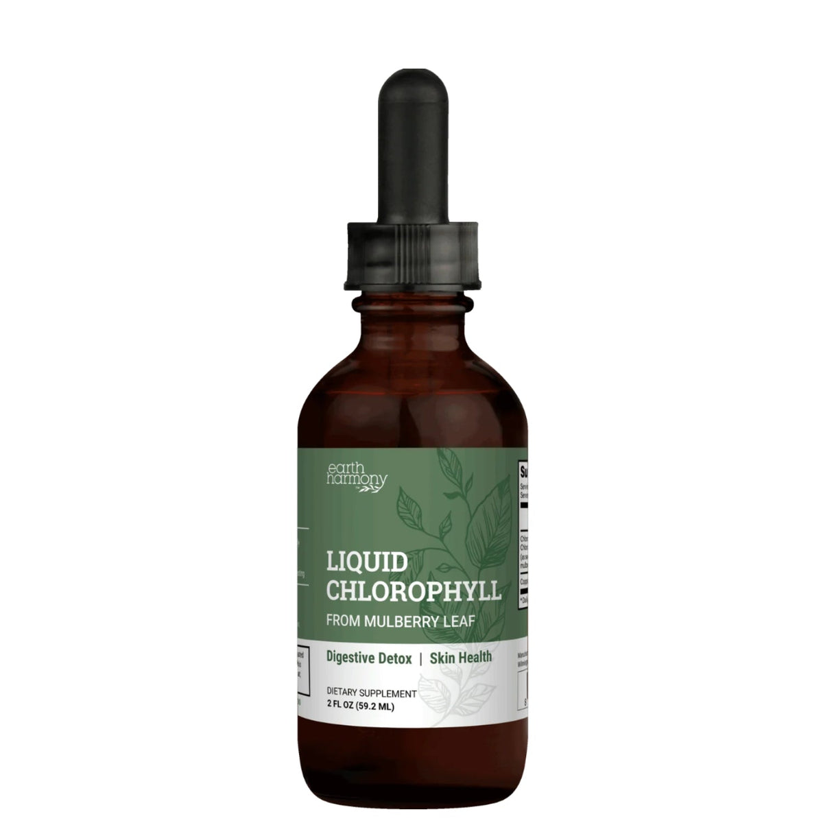 Vegan Lymphatic Drainage Drops - Earth Harmony Lymph Detox with Soursop, Cat's Claw, Astragalus - 2 Oz Liquid Supplement