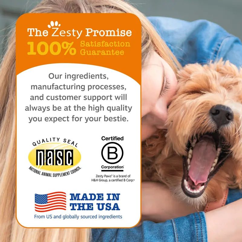 FURRY CURE Hip & Joint Chews for Dogs, Chicken Flavor, Advanced Mobility Support, 120 Soft Chews (300g)