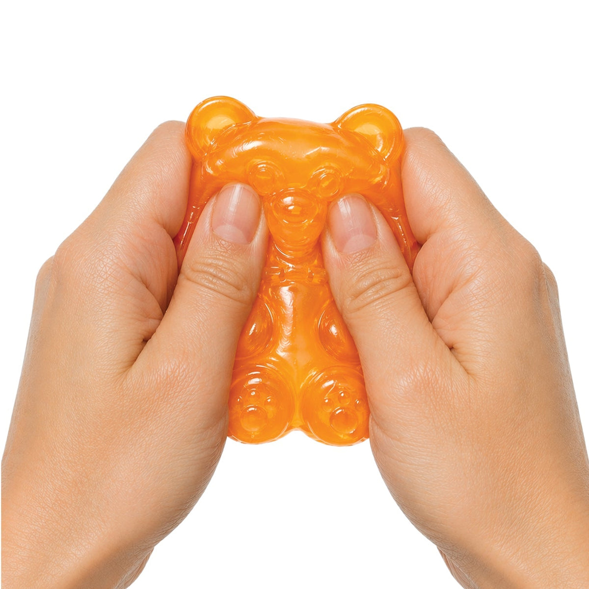 Mojis Gummi Bearz Squishy 4-Pack – Soft & Stretchy Gummy Bear Fidget Toys for Stress Relief