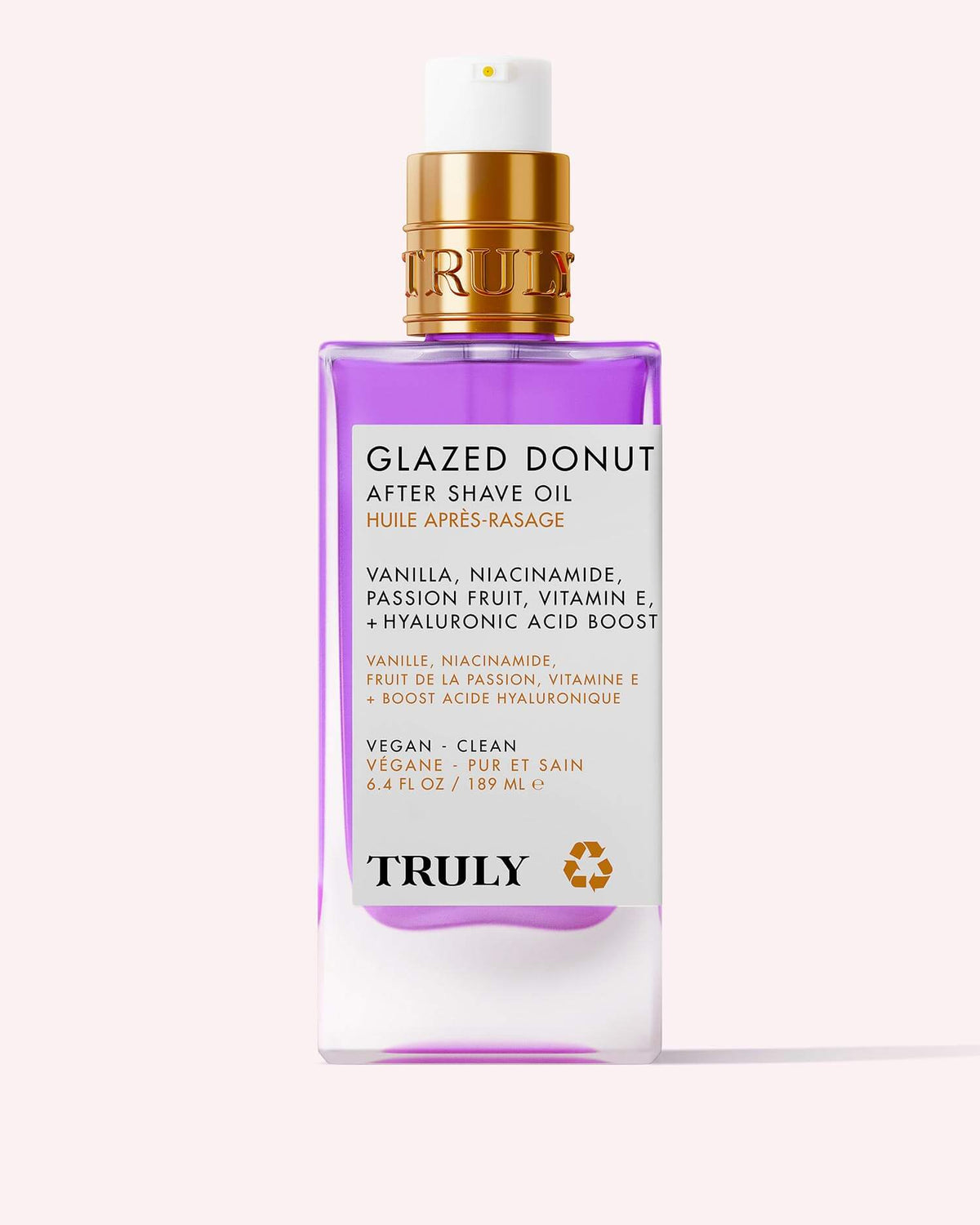 Truly Glazed Donut After Shave Oil – Hydrating Post-Shave Body Oil with Hyaluronic Acid & Niacinamide