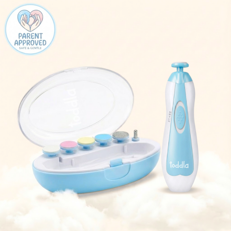 Toddla™ Baby Nail Trimmer – Electric Baby Nail File with Gentle, Safe & Painless Nail Care for Newborns and Toddlers