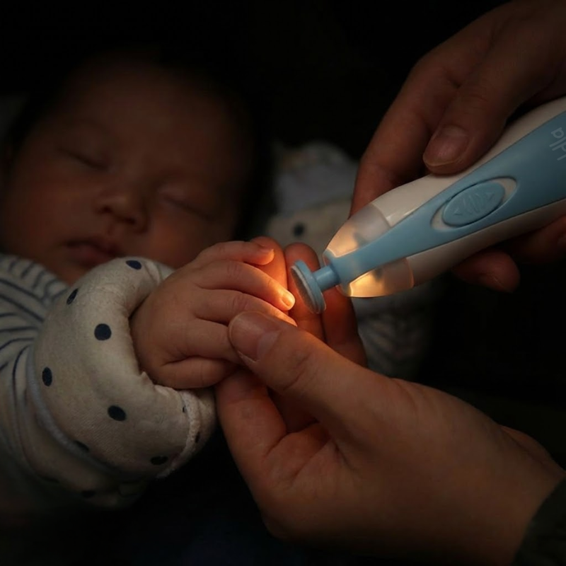 Toddla™ Baby Nail Trimmer – Electric Baby Nail File with Gentle, Safe & Painless Nail Care for Newborns and Toddlers