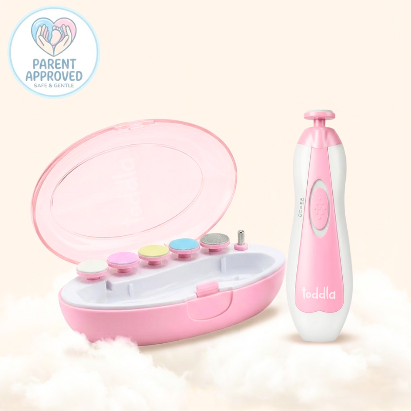 Toddla™ Baby Nail Trimmer – Electric Baby Nail File with Gentle, Safe & Painless Nail Care for Newborns and Toddlers