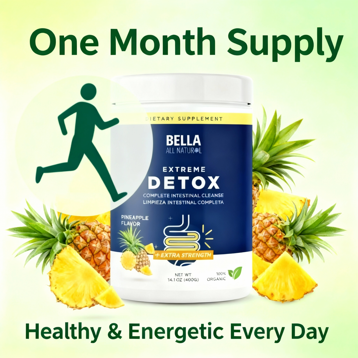 Extreme Detox Powder (Pineapple) – Sleep Balance, Detox & Skin Radiance