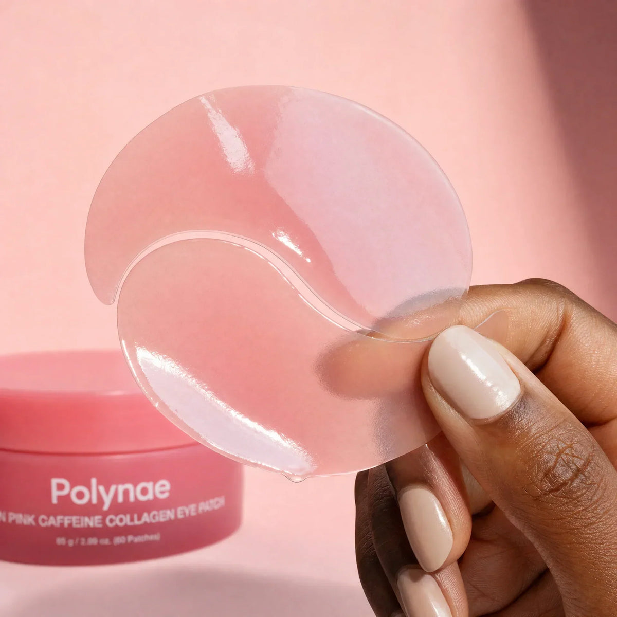 Medicube PDRN Pink Caffeine Collagen Eye Patch – Hydrating & Firming Under-Eye Care, 60 Patches