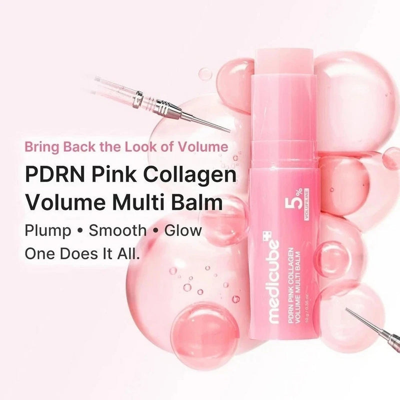 Medicube PDRN Pink Collagen Multi Balm Stick 10g Hydrating Moisturizing Balm