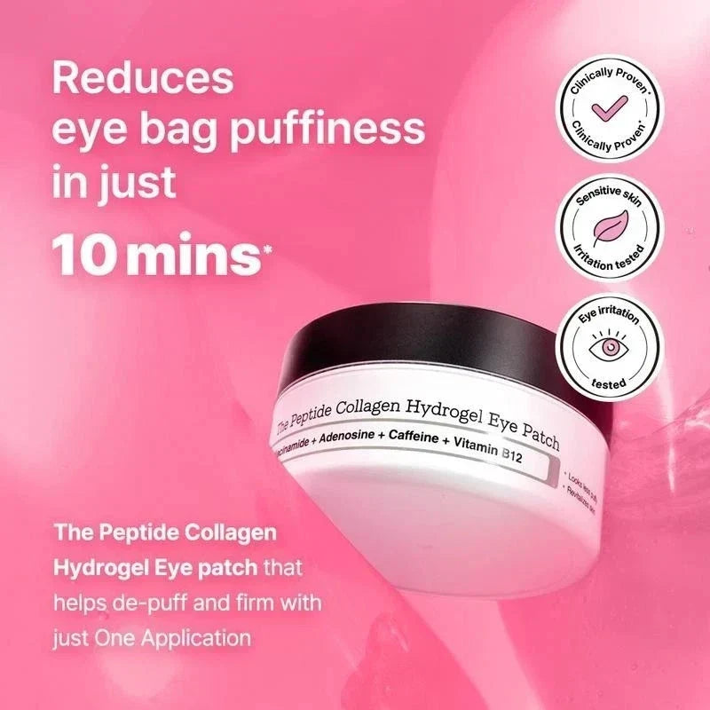 The Pepdite Collagen Hydrogel Eye Patch { 60 Patches } New in Box