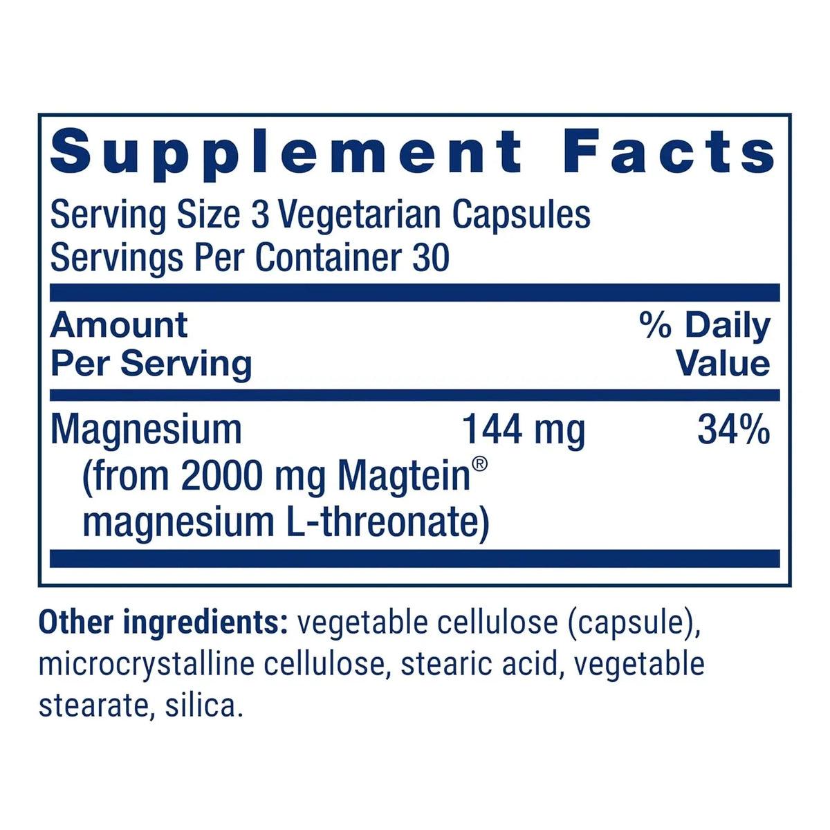 Life Extension Neuro-Mag Magnesium L-Threonate, Memory Health, Quick Thinking, C