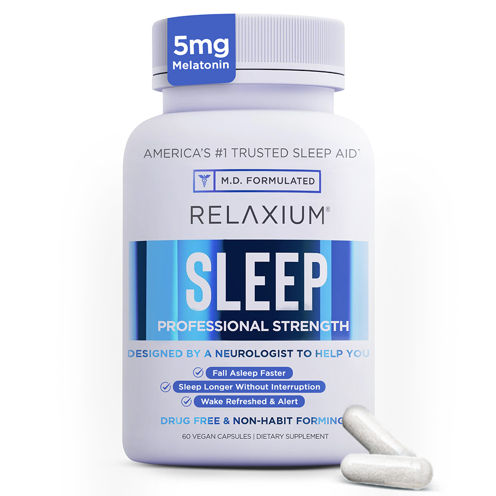 RELAXIUM® Sleep - Deep Rest & Recovery Support Capsules