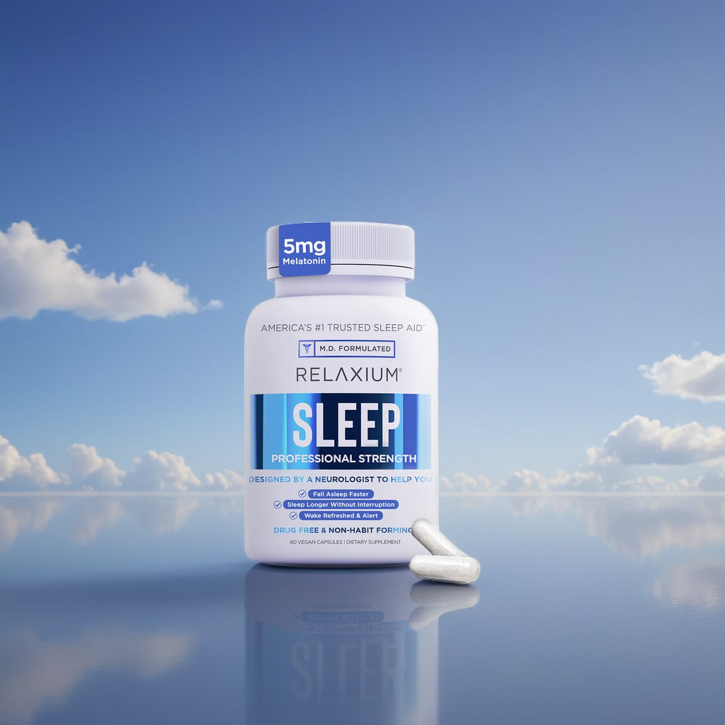 RELAXIUM® Sleep - Deep Rest & Recovery Support Capsules