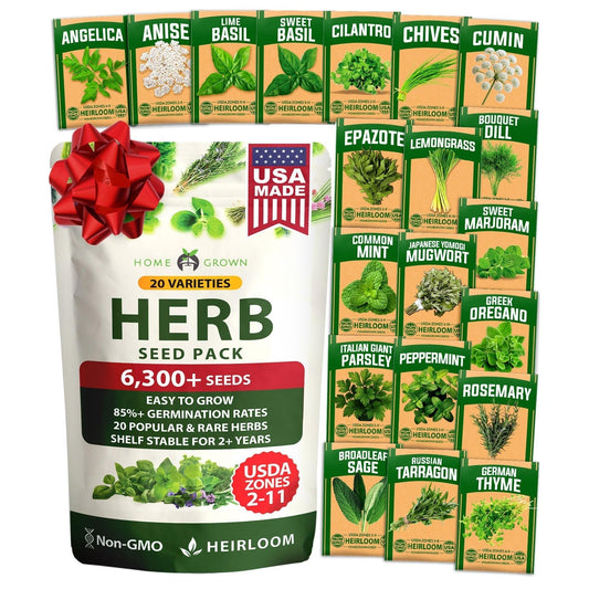 Culinary Herb Seed Vault - (20 Variety)