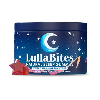 Sweet Strawberry Star Sleep Gummies - Natural Formula - 30 servings