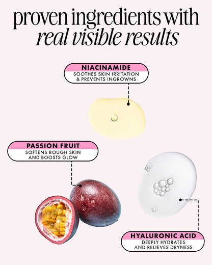Truly Glazed Donut After Shave Oil – Hydrating Post-Shave Body Oil with Hyaluronic Acid & Niacinamide