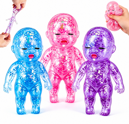 ORB Sugar Swaps Squishy Baby Glitter Squeeze Toy