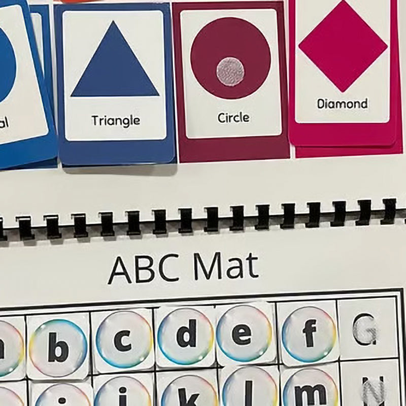 **My Preschool Busy Book – Interactive Learning Activity Book for Toddlers with Alphabet, Numbers, Colors & Shapes**