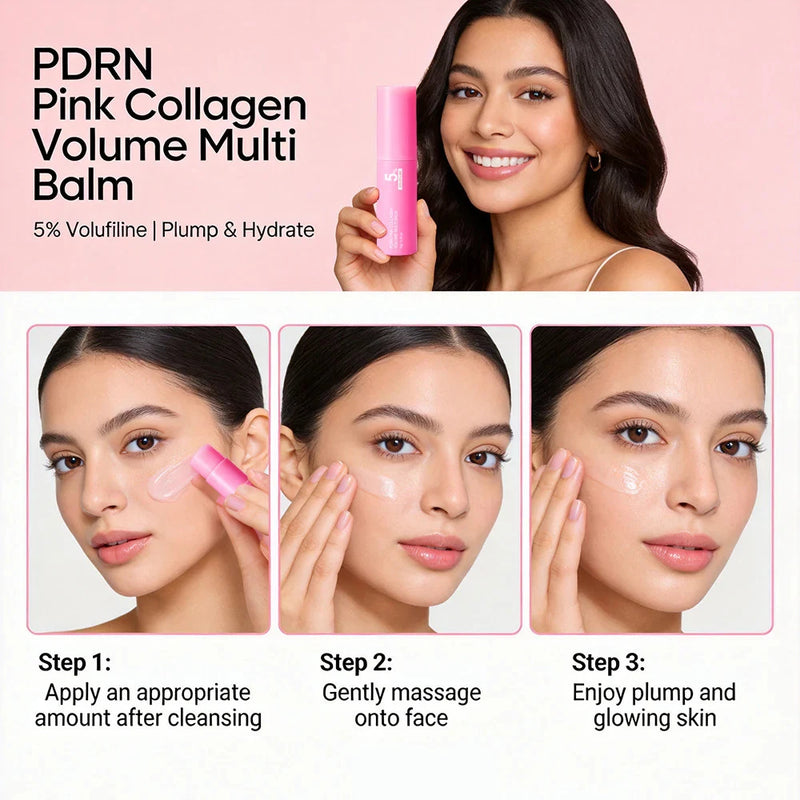 Medicube PDRN Pink Collagen Multi Balm Stick 10g Hydrating Moisturizing Balm