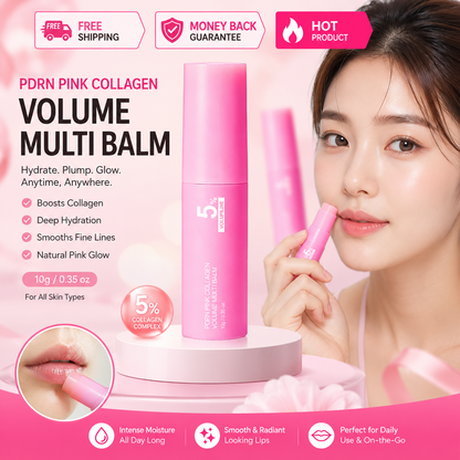 Medicube PDRN Pink Collagen Multi Balm Stick 10g Hydrating Moisturizing Balm
