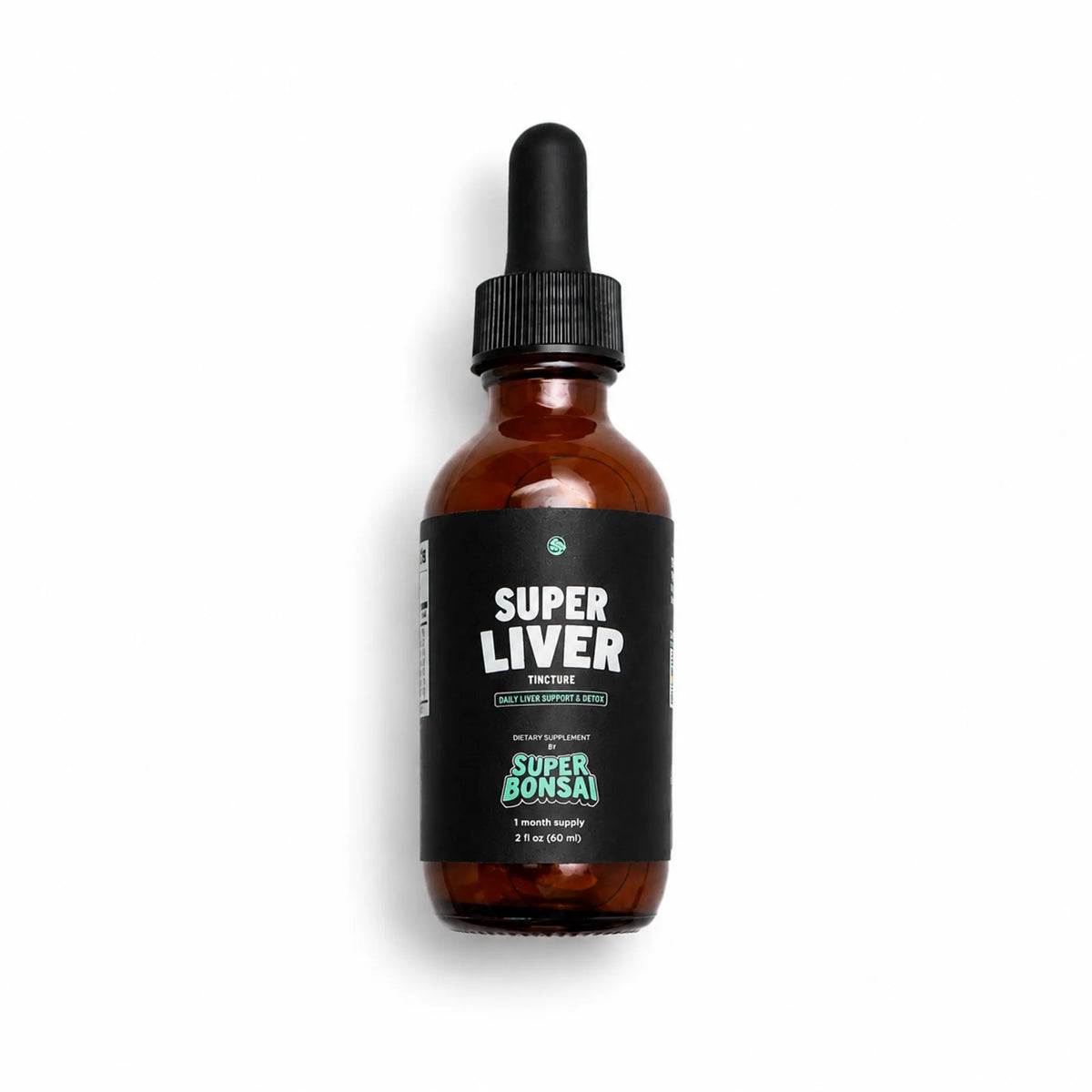 Super Bonsai Super Liver Drops – Herbal Liver Support Liquid Supplement, Daily Detox Formula, 30mL