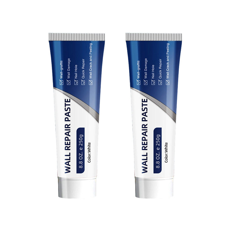 250g Wall Repair Paste Kit with Scraper, Nozzle & Sandpaper – Quick-Dry Crack and Hole Filler