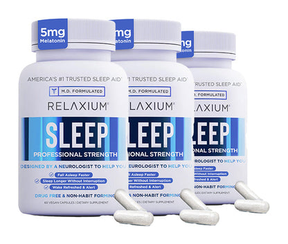RELAXIUM® Sleep - Deep Rest & Recovery Support Capsules