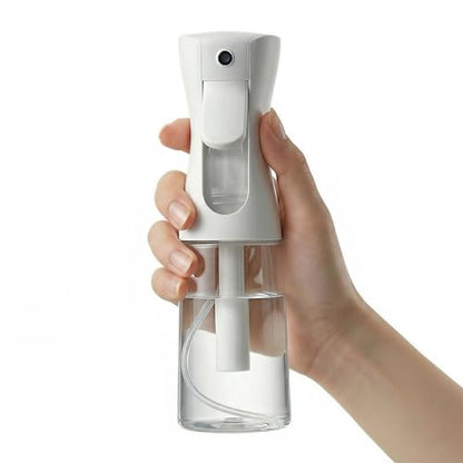 Continuous Spray Bottle 6.8oz / 200ml, Fine Mist Water Spray Bottle for Hair, Plants, Pets, Mister Spray Bottles for Cleaning, Barber, Salons - color: Clear White