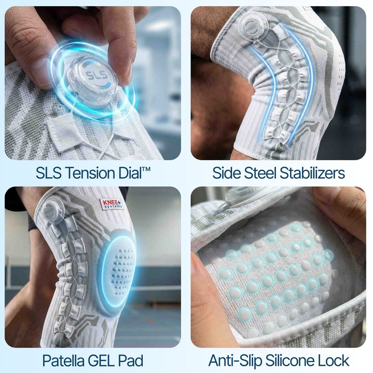 Adjustable Knee Brace – Orthopedic Knee Support for Stability, Compression & Everyday Mobility