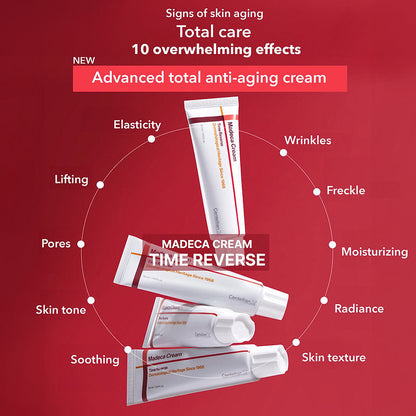 Madeca Cream Time Reverse – Centella Anti-Aging Moisturizer for Firming, Hydration & Skin Barrier Care, 50ml