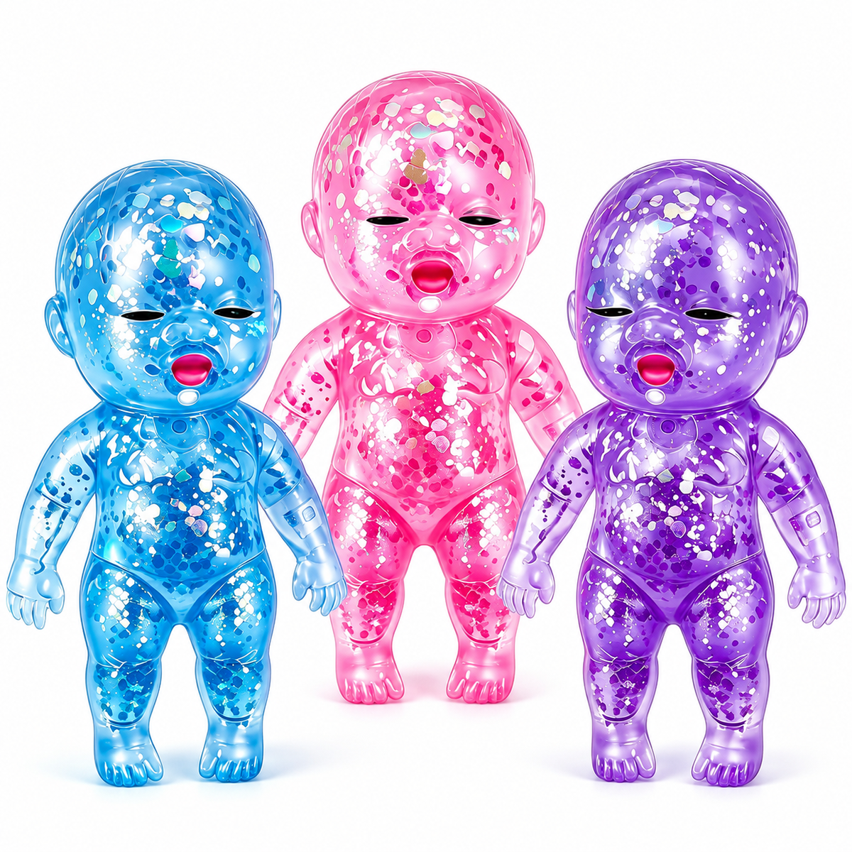 ORB Sugar Swaps Squishy Baby Glitter Squeeze Toy