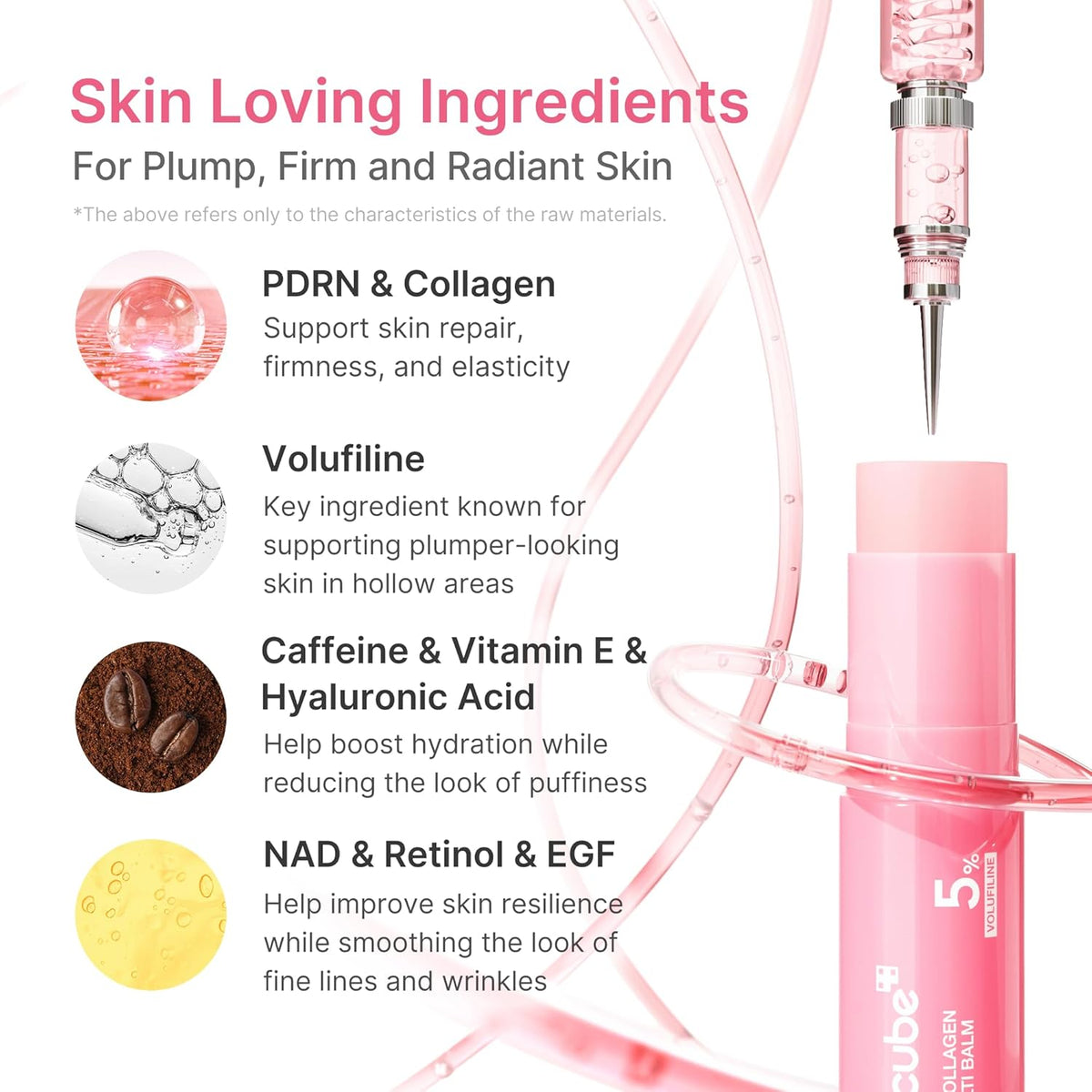 [ MEDICUBE ] PDRN Pink Collagen Eye Patch &  PDRN Pink Collagen Multi balm Duo