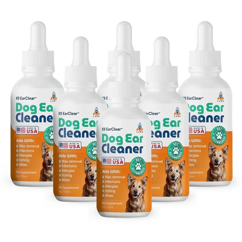 Natural Dog Ear Cleaning Drops – Gentle Earwax Removal & Daily Ear Care for Dogs