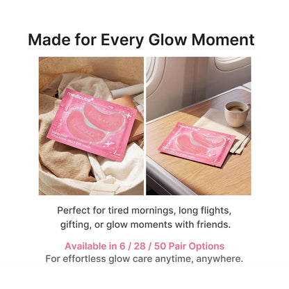 medicube Jelly Eye Mask PDRN Pink Collagen | Hydrogel Eye Patches