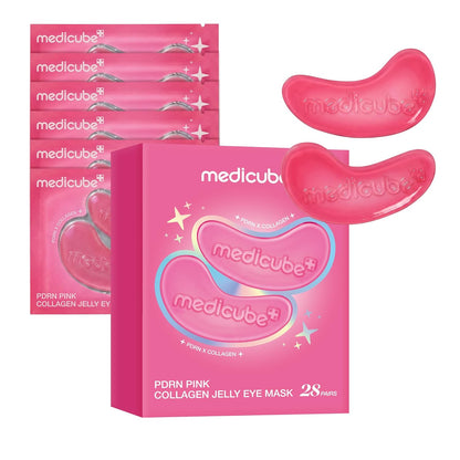 medicube Jelly Eye Mask PDRN Pink Collagen | Hydrogel Eye Patches