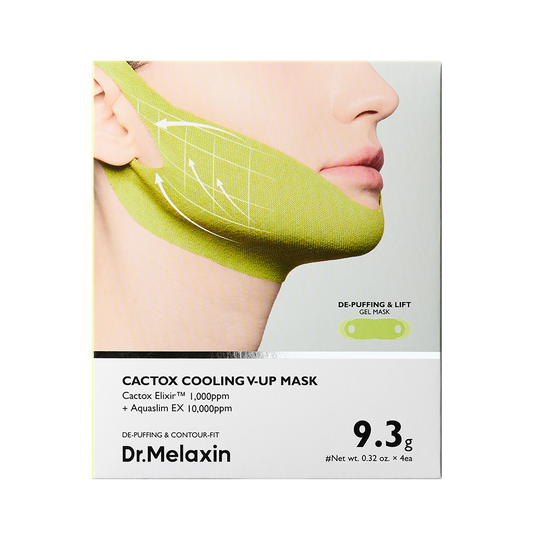 Dr.Melaxin Cactox Cooling V-UP Mask Set (9.3g x 4 sheets)
