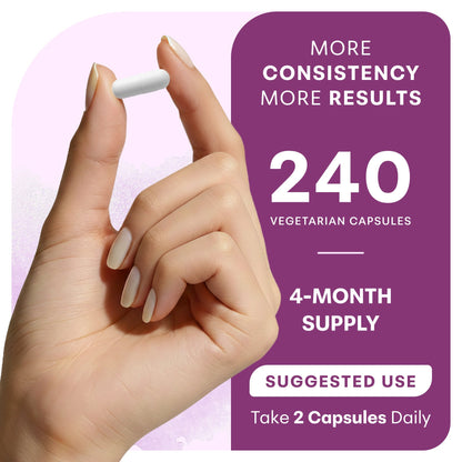 Micro Ingredients Magnesium Complex 20-in-1 for Women, 240 Vegetarian Capsules