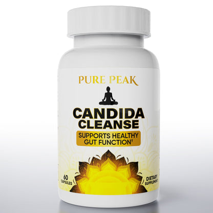 Pure Peak Candida Cleanse – Digestive Balance & Gut Support Formula