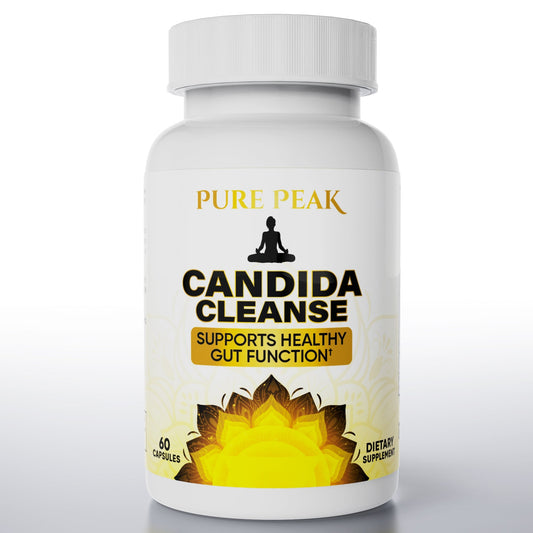 Pure Peak Candida Cleanse – Digestive Balance & Gut Support Formula