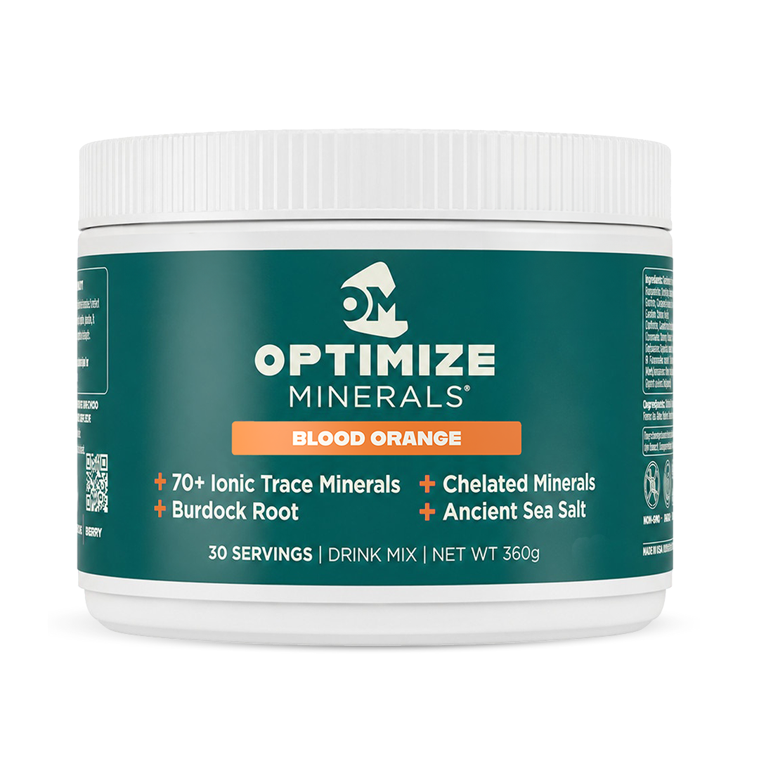 Optimize Minerals Daily Multi-Mineral Powder with Trace Minerals, B Vitamins & Vitamin C – 30 Day Supply