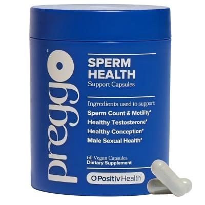 Sperm Health Capsules for Men - OBGYN-Formulated for Improved Sperm Count & Motility 60 Count (Pack of 1)