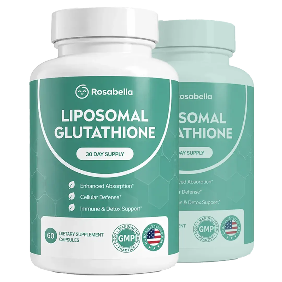 Rosabella Liposomal Glutathione – Advanced Antioxidant & Cellular Support, 60 Capsules