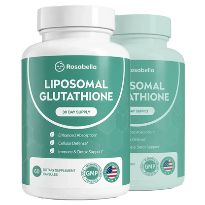 Rosabella Liposomal Glutathione – Advanced Antioxidant & Cellular Support, 60 Capsules