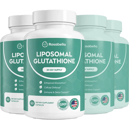 Rosabella Liposomal Glutathione – Advanced Antioxidant & Cellular Support, 60 Capsules