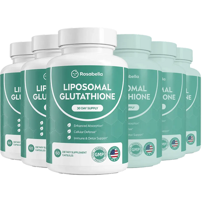 Rosabella Liposomal Glutathione – Advanced Antioxidant & Cellular Support, 60 Capsules