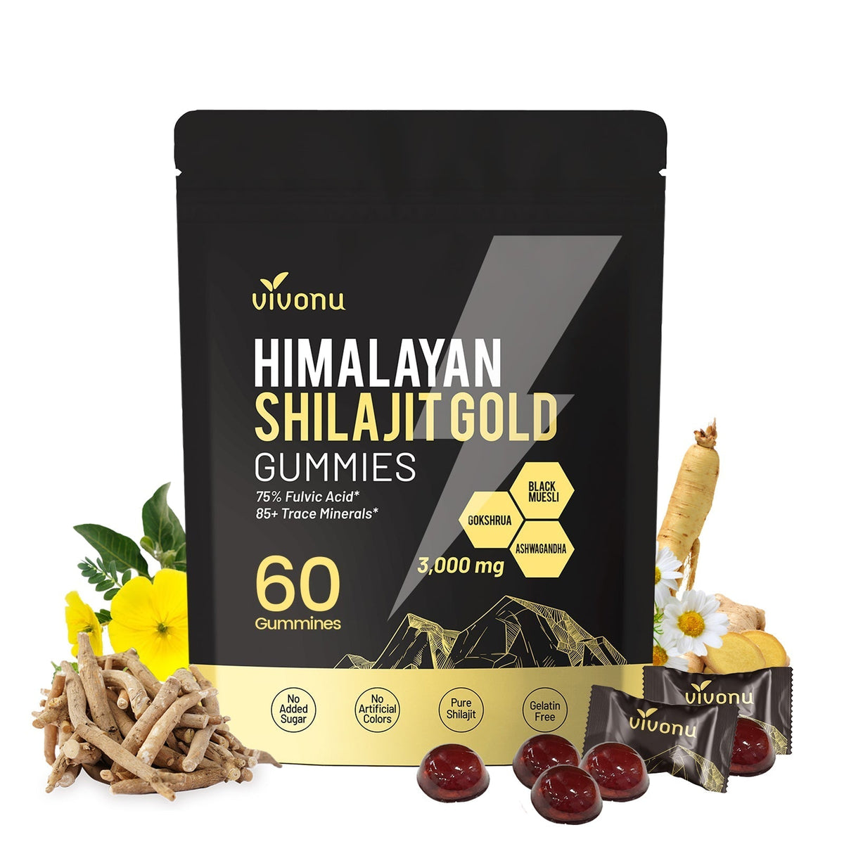 Pure Himalayan Shilajit Gummies