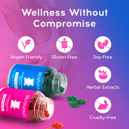 BEARVANA Combo - Monthly Subscription of Breast/Booty Supply