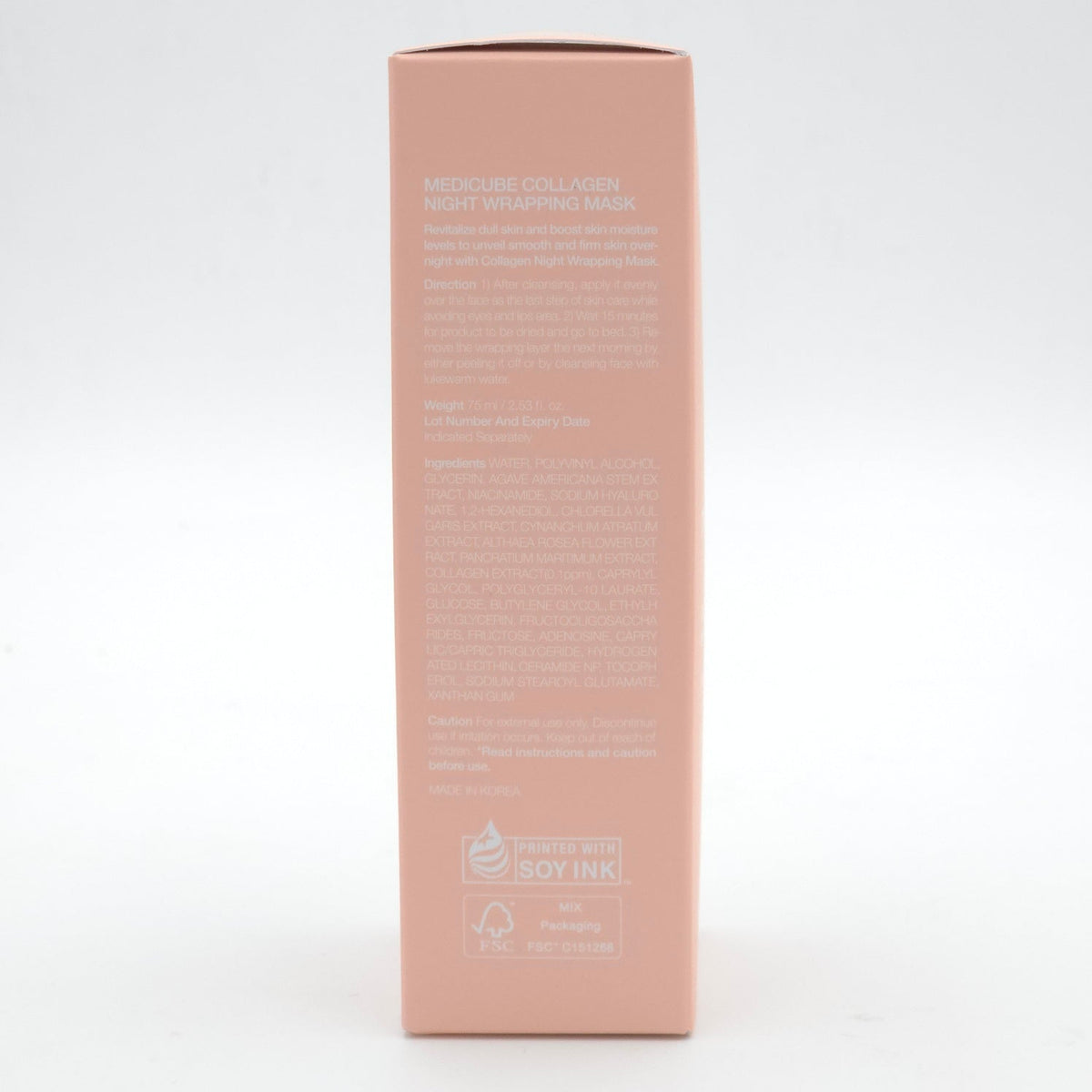 Medicube Collagen Night Wrapping Mask 75ml Elasticity Hydration