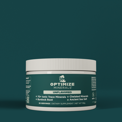 Optimize Minerals Daily Multi-Mineral Powder with Trace Minerals, B Vitamins & Vitamin C – 30 Day Supply