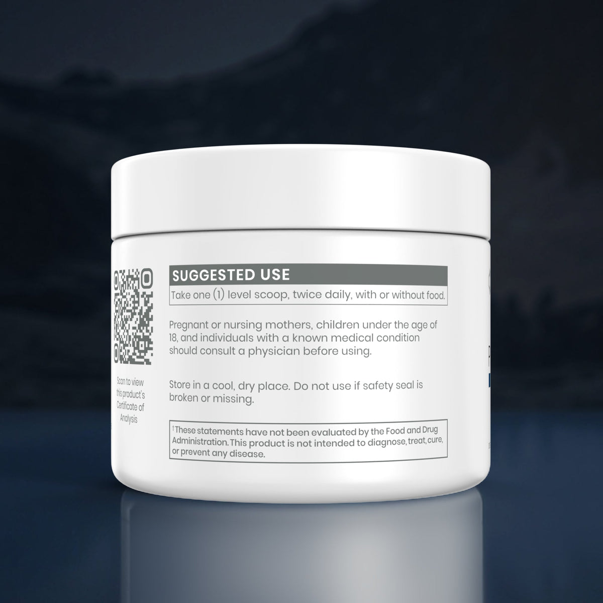 Pure NMN Fast Dissolve Powder – 500mg Per Serving, 100g, 200 Servings