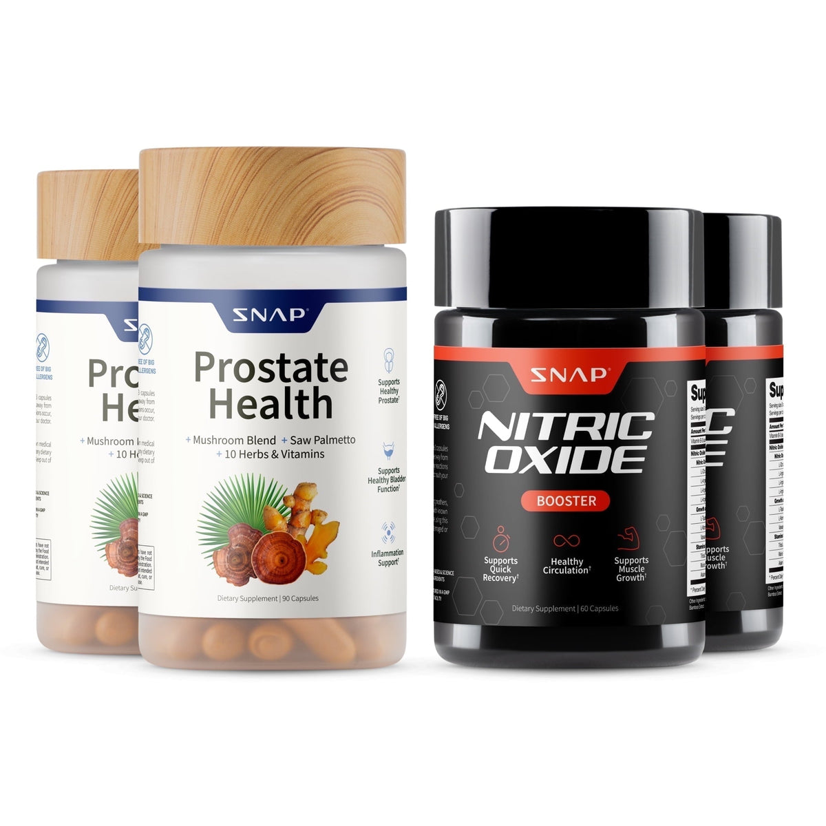 Snap Supplements Extra Strength Prostate & Bladder Health Support, Dietary Supplements