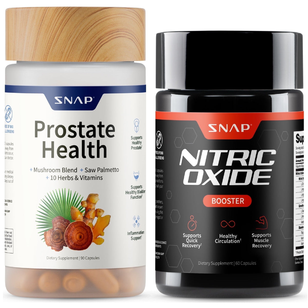 Snap Supplements Extra Strength Prostate & Bladder Health Support, Dietary Supplements